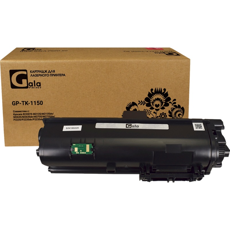 Изображение товара Лазерный картридж GalaPrint TK-1150 GP_TK-1150 для Kyocera черный совместимый