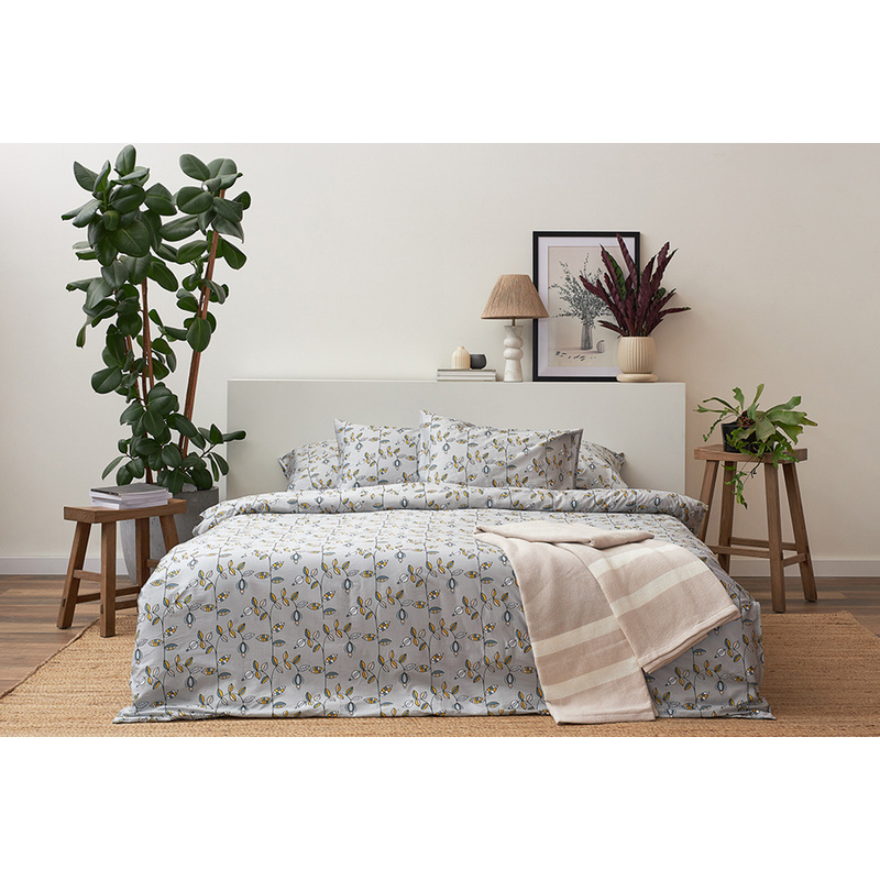 Изображение товара Комплект постельного белья Tkano Russian North Ягоды тайги 2-спальный хлопок