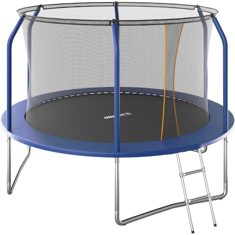 Изображение товара Батут с защитной сеткой Unix Line Supreme Basic 10 ft диаметр 305 см синий