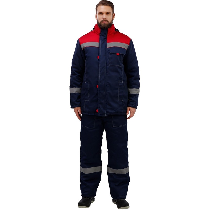 Изображение товара Зимний рабочий костюм мужской з31-КПК с СОП водоотталкивающий теплоизоляция