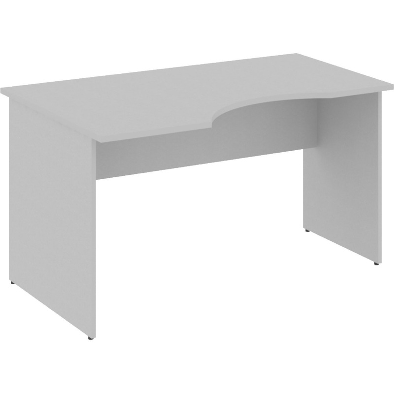 Изображение товара Эргономичный стол Riva А.СА-2 Л левый серый 1400х900х750 мм