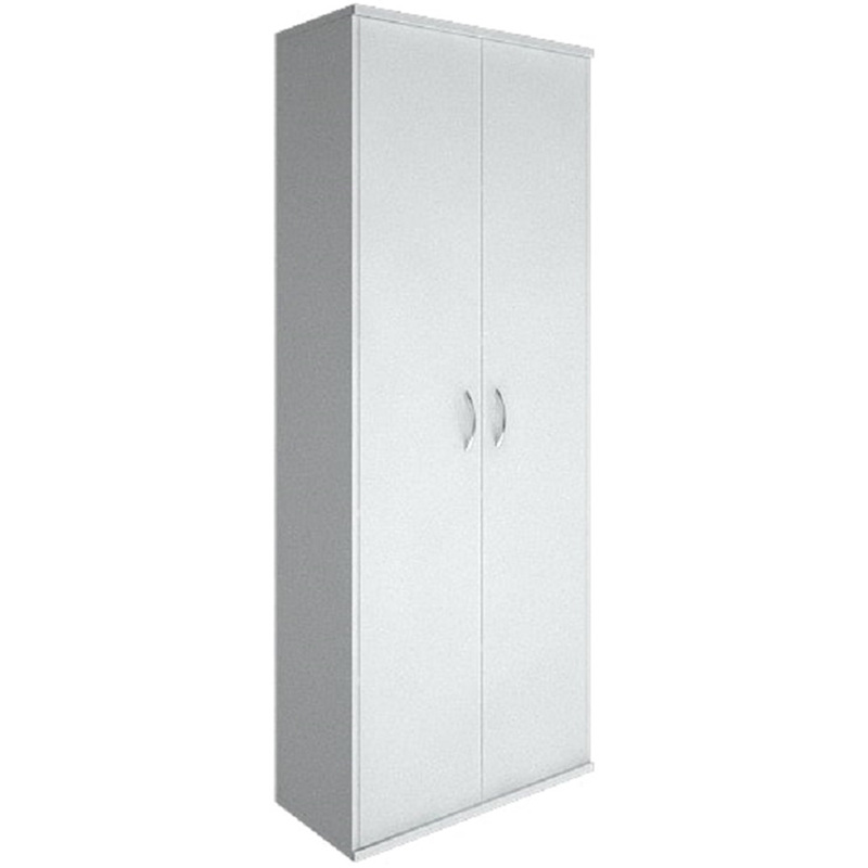 Изображение товара Шкаф комбинированный Riva А.ГБ-4 белый 770х365х1980 мм для хранения одежды