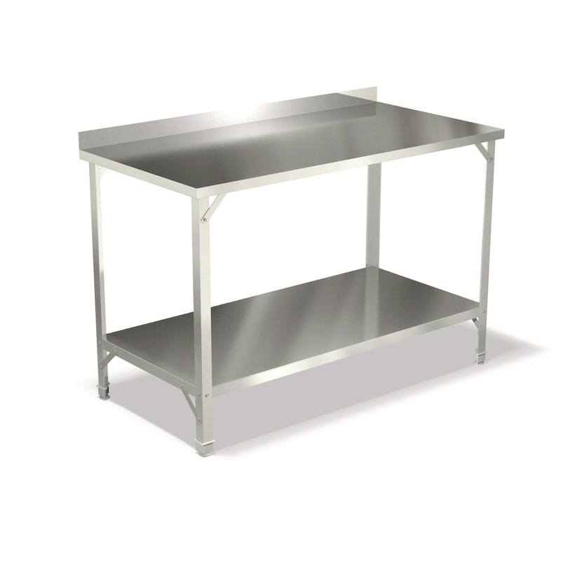 Изображение товара Стол производственный AppetiTT СПСП-1507ц с полкой 1500х700х850 мм