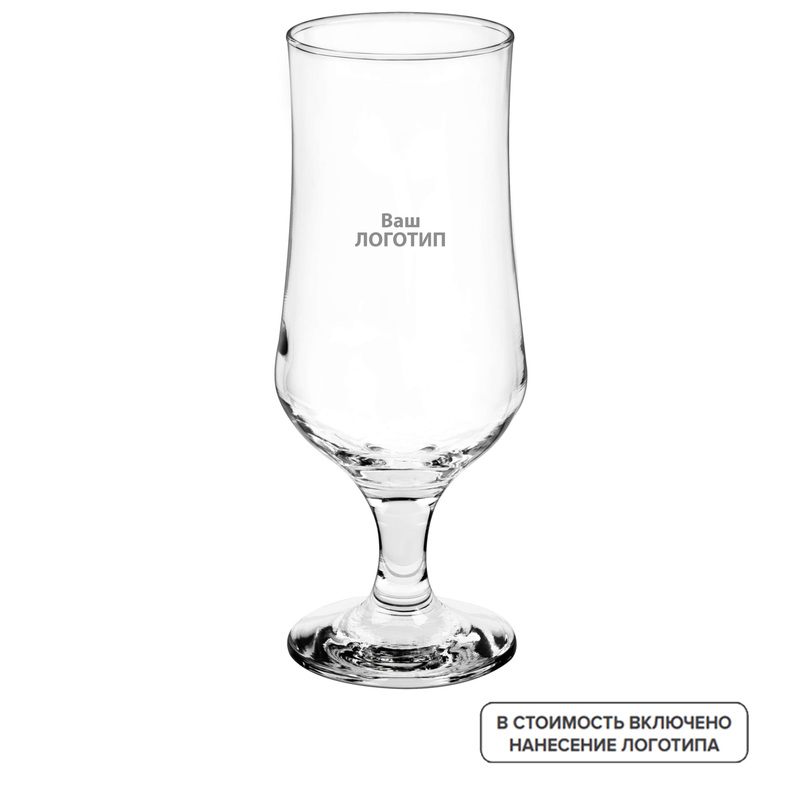 Изображение товара Бокал для пива Tulip стекло 385 мл с гравировкой минимальный тираж 120 шт