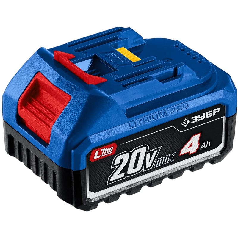 Изображение товара Аккумулятор Зубр Профессионал (20 В, 4 Ач, Li-ion, BP-P-20-4)