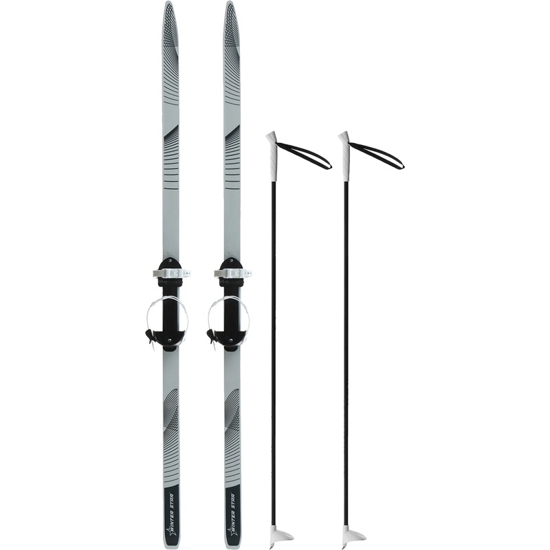 Изображение товара Набор лыжный Winter Star 150 см чёрный/серый