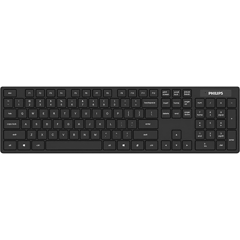 Изображение товара Беспроводная мембранная клавиатура Philips SPK6103B/60 Black USB Wireless