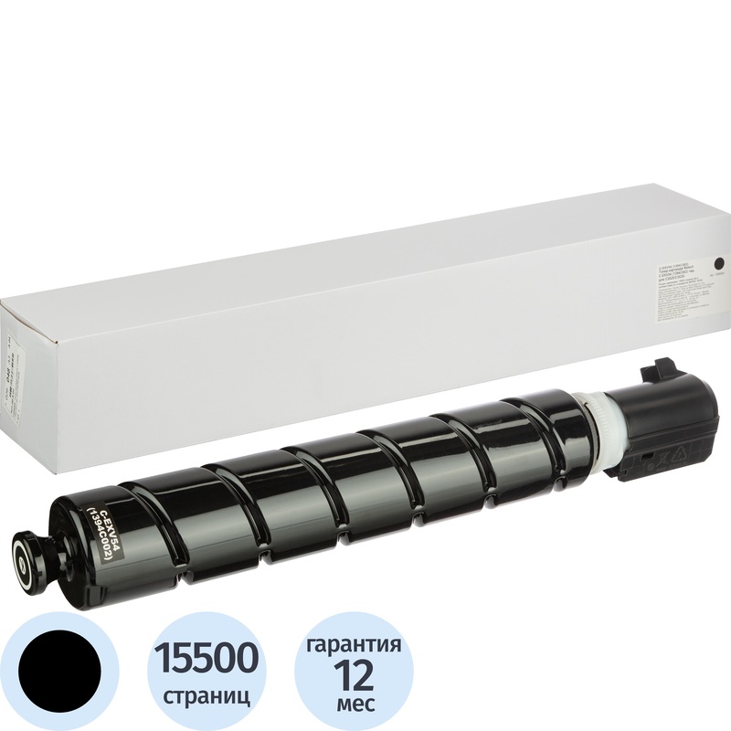 Изображение товара Картридж лазерный Retech C-EXV54 1394C002 для Canon черный совместимый