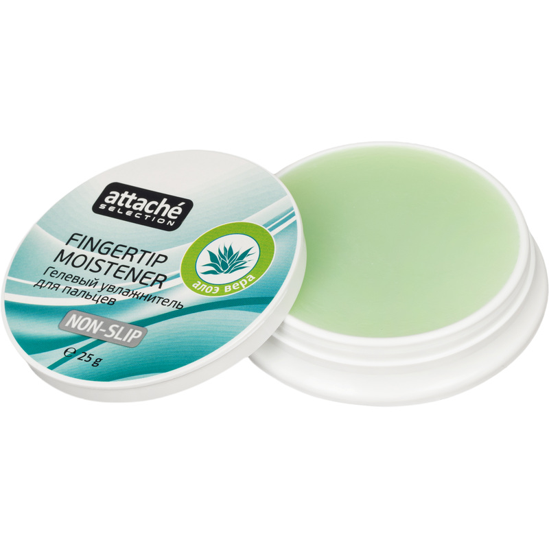 Изображение товара Гелевая подушка для смачивания пальцев Attache Selection 25 г алоэ вера