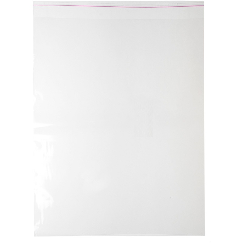 Изображение товара Пакет БОПП 35x45 см 35 мкм с клеевым клапаном (100 штук в упаковке)