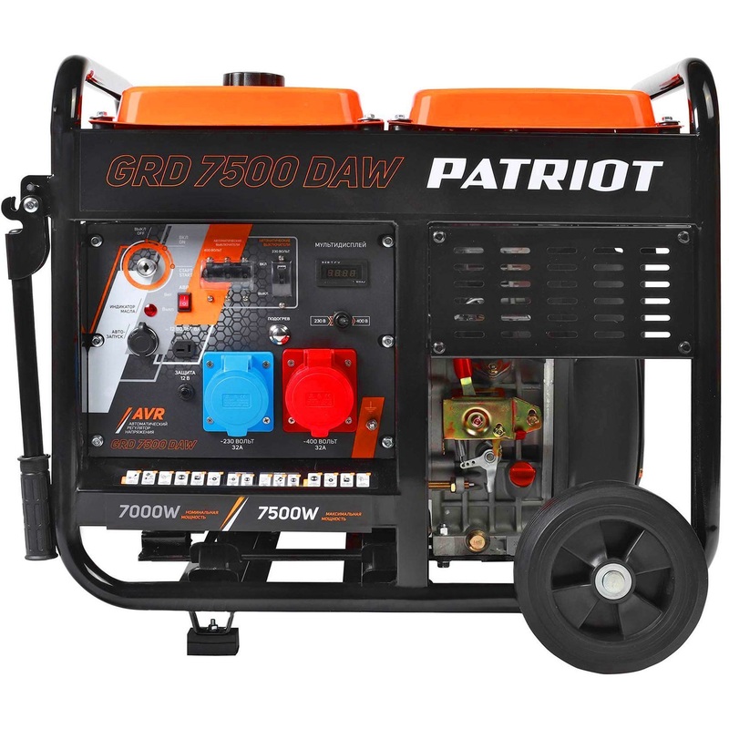 Изображение товара Генератор дизельный Patriot Expert GRD 7500DAW (472732275)