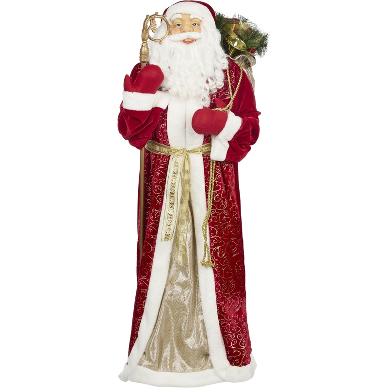 Изображение товара Новогодняя фигурка Дед Мороз 120 см Magic Time для праздника и декора