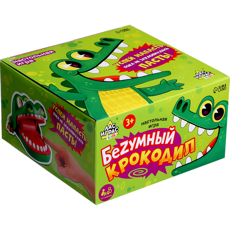 Изображение товара Настольная игра Безумный крокодил