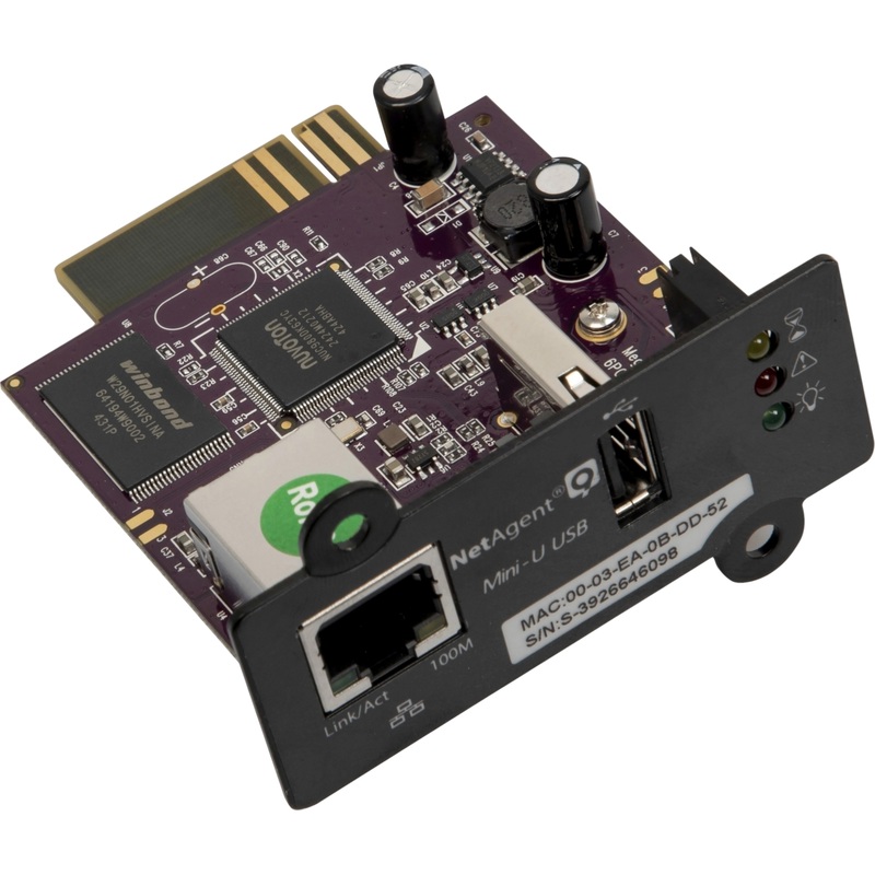 Изображение товара Модуль SNMP-карта Powercom DS807 для удаленного управления UPS