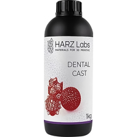 Фотополимер для 3D-принтера HARZ Labs Cast Cherry вишневый 1 л
