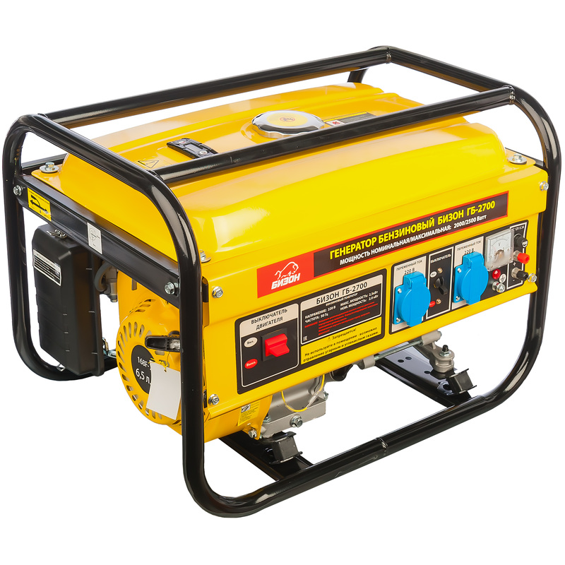 Изображение товара Генератор бензиновый Бизон ГБ-2700