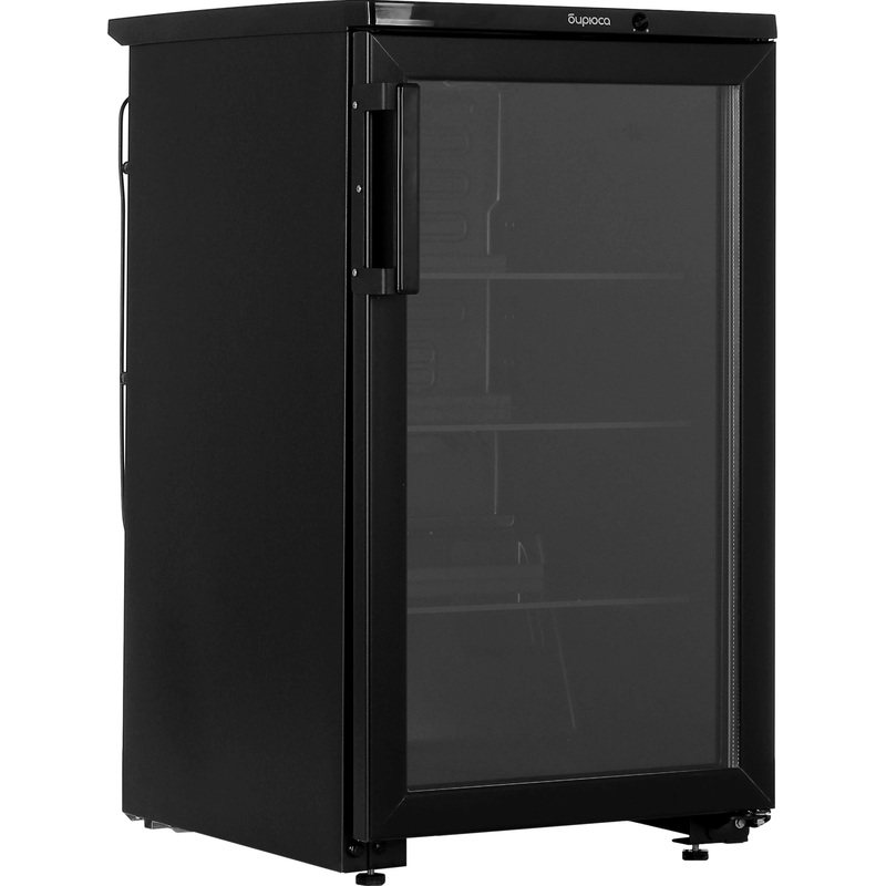 Изображение товара Шкаф холодильный Бирюса Б-L102 115л стеклянная дверь механика Россия