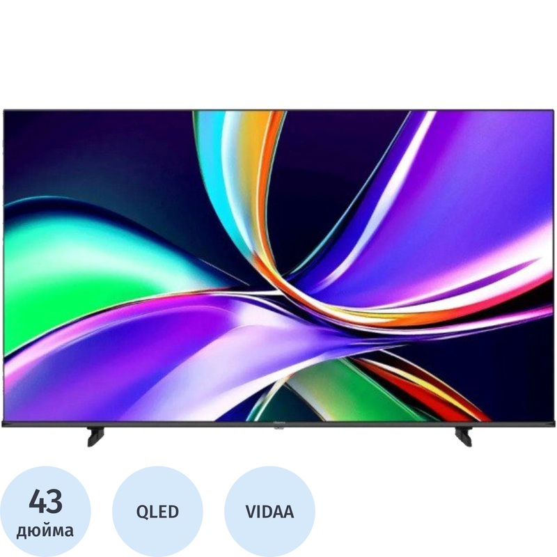 Изображение товара Телевизор 43 Hisense 43E7Q Ultra HD 4K с Smart TV Wi-Fi Bluetooth
