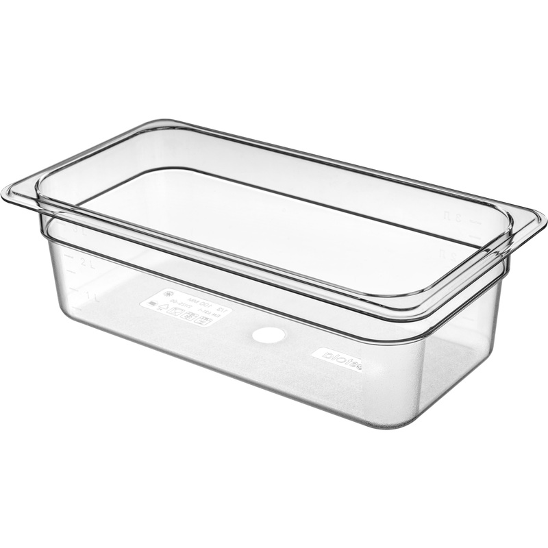 Изображение товара Гастроёмкость Restola GN 1/3 32.5х17.5х10 см 4 л поликарбонат