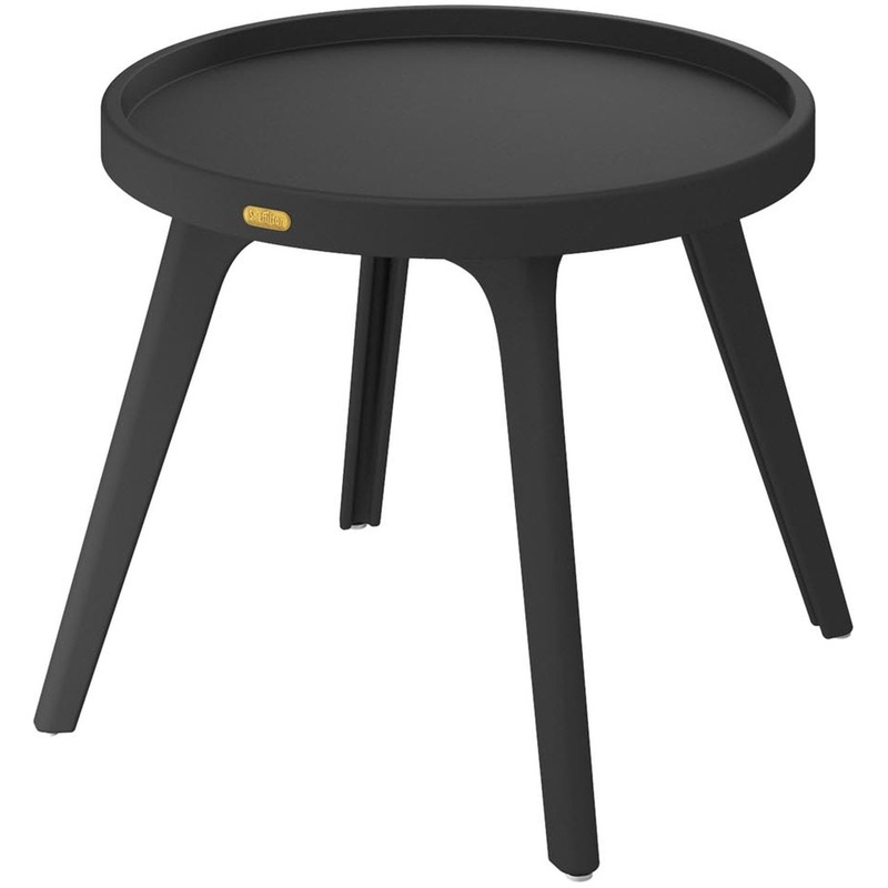 Изображение товара Журнальный столик Sheffilton SHT-CT98 черный 500х500х449 мм легкий и устойчивый