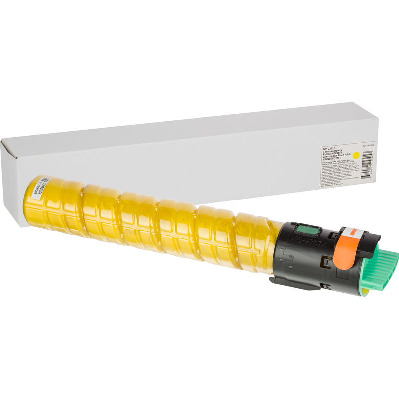 Изображение товара Лазерный картридж Retech MP C2551 желтый совместимый 9000 страниц