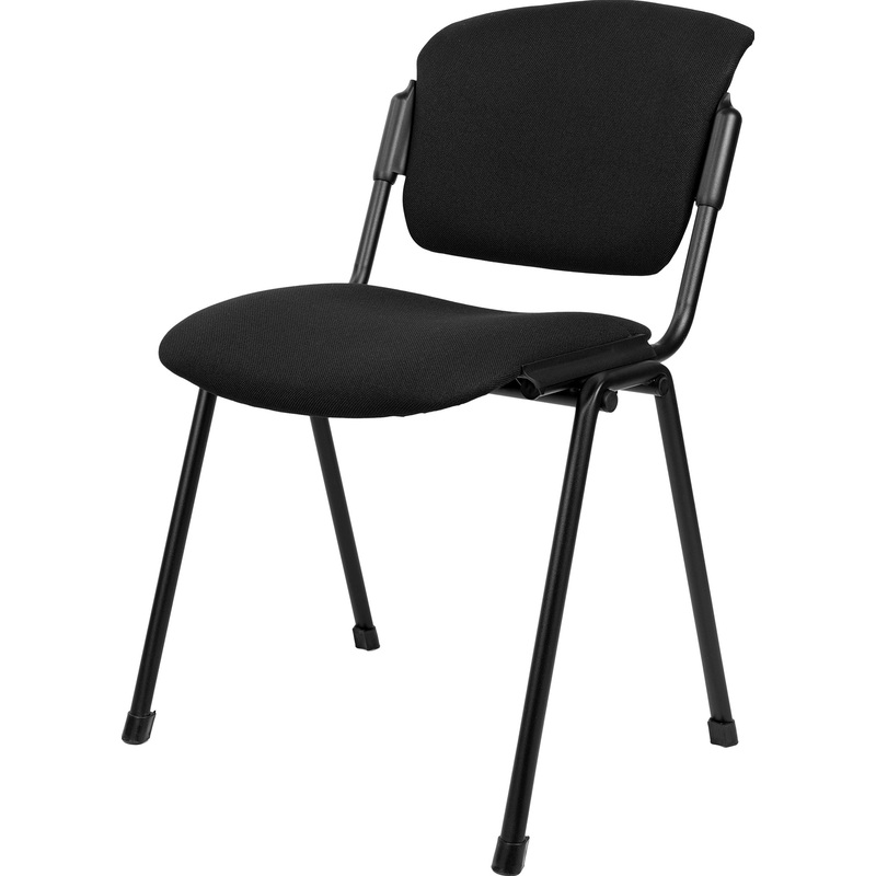 Изображение товара Офисный стул Era черный ткань металл легкая сборка надежный дизайн