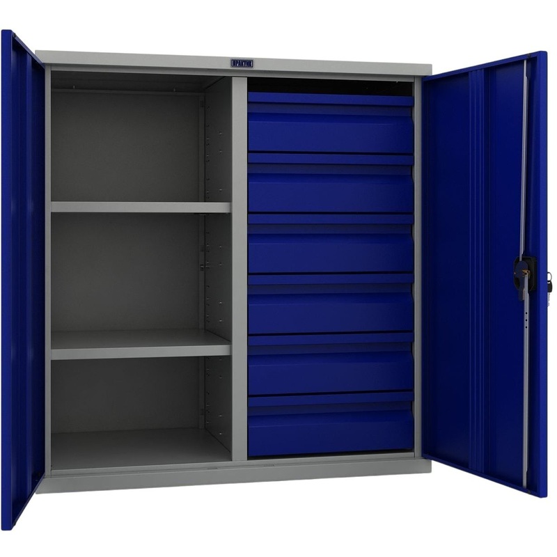 Изображение товара Шкаф инструментальный Практик ТС 1095-100206 на 2 ключевых замка