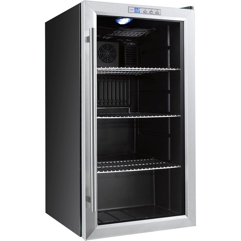 Изображение товара Шкаф холодильный Viatto VA-JC88WD с стеклянной дверью, 88 литров