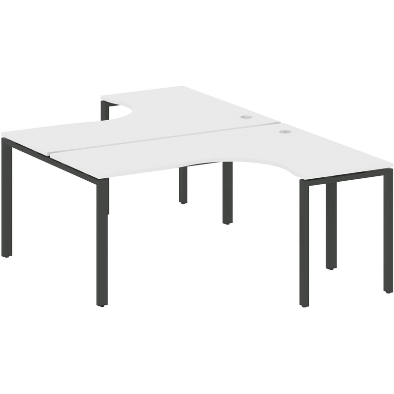 Изображение товара Рабочая станция Metal System Style БП.РАС-СА-2.4 из ЛДСП и металла, сборная, 1600x2435x750 мм