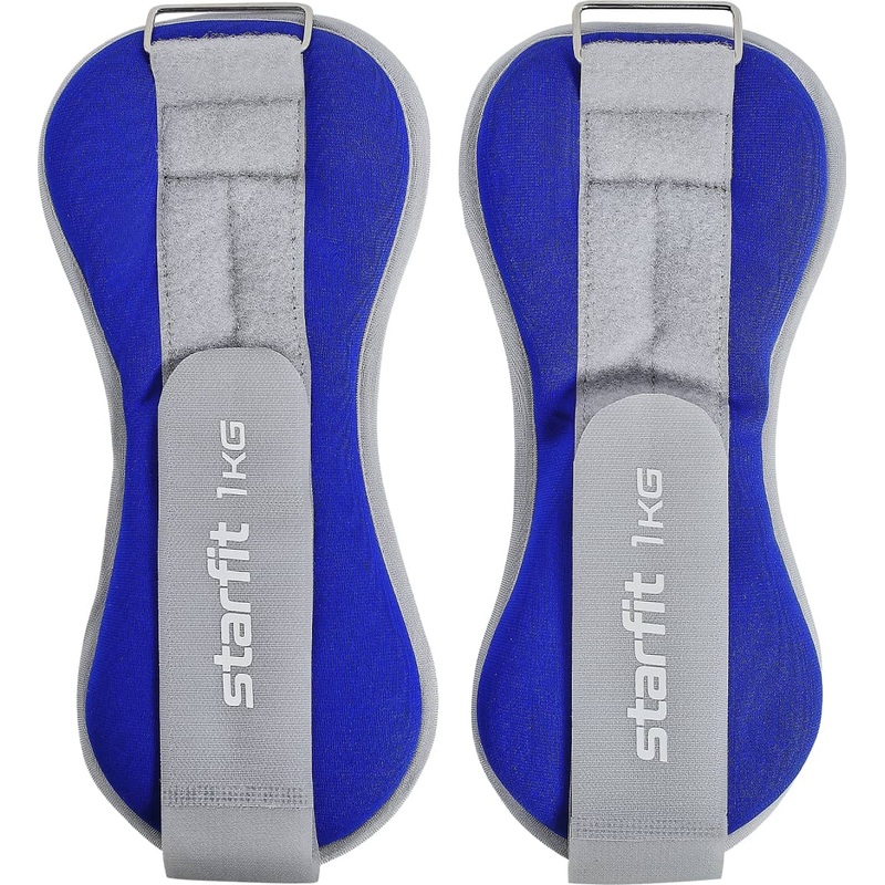 Изображение товара Утяжелитель Starfit WT-502 1 кг синий/серый для тренировок