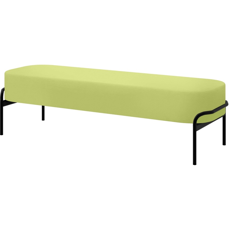 Изображение товара Модуль дивана прямой Клауд БМ13-03 трехместный фисташковый искусственная кожа