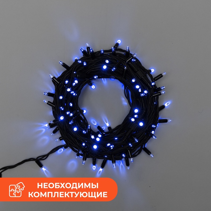 Изображение товара Уличная светодиодная гирлянда Neon-Night Дюраплей 20 м синий свет 200 LED
