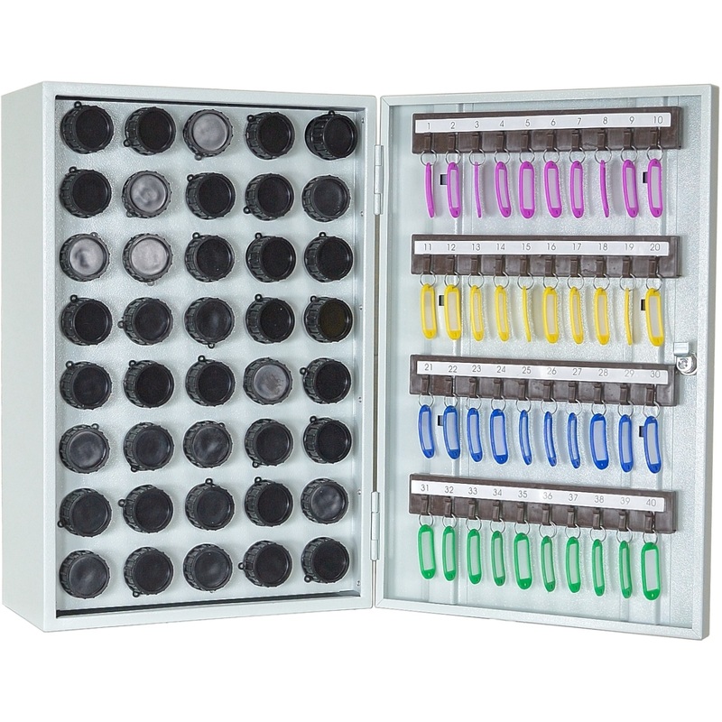 Изображение товара Ключница Меткон Мн КЛ-40П на 40 ключей, серый