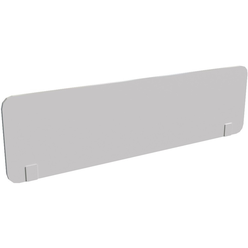 Изображение товара Экран к столу Steel 11814 фронтальный белый 1400х396 мм с крепежом