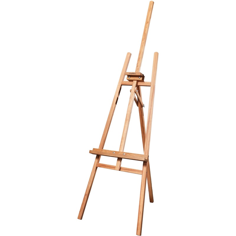 Изображение товара Мольберт напольный Туюкан Лира Классика деревянный холст до 120 см