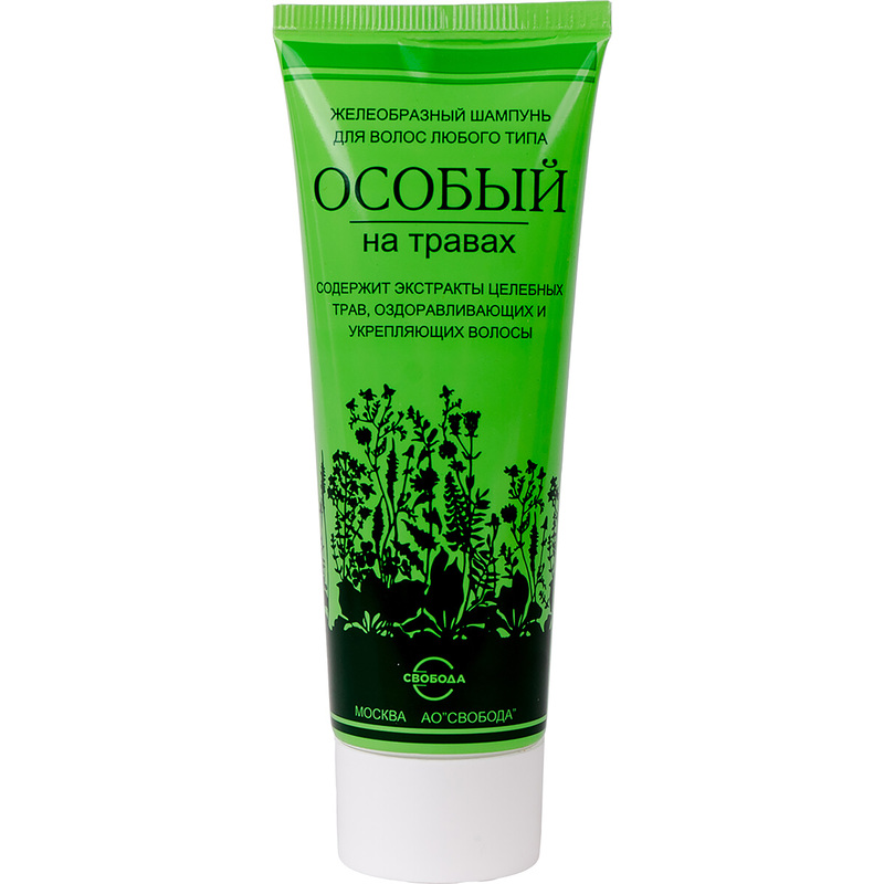Изображение товара Шампунь Svoboda Особый на травах для волос любого типа 76 г