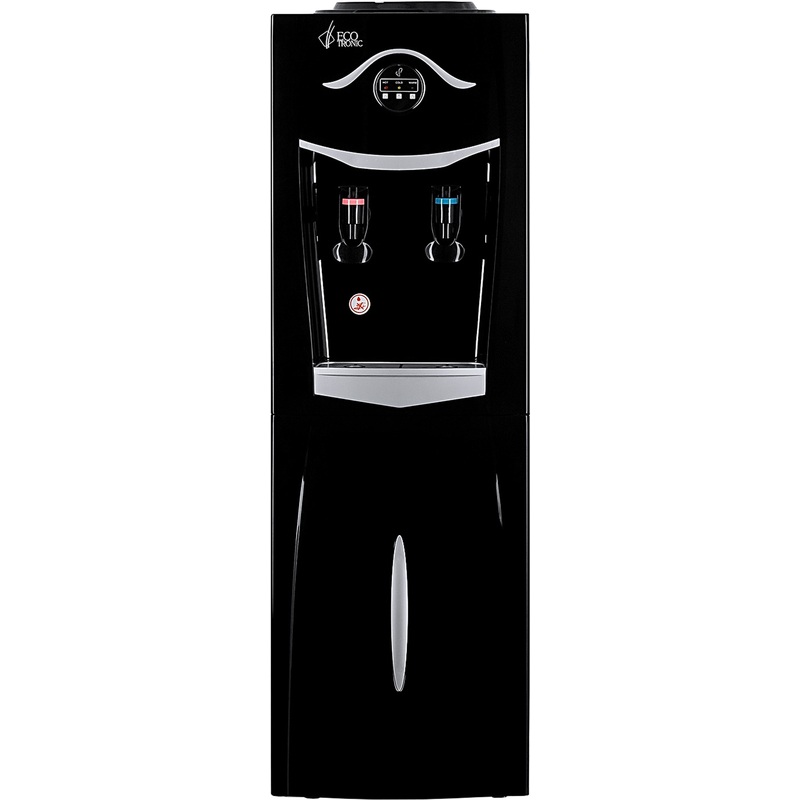 Изображение товара Кулер Ecotronic K21-LF черный/серебристый с нагревом и охлаждением