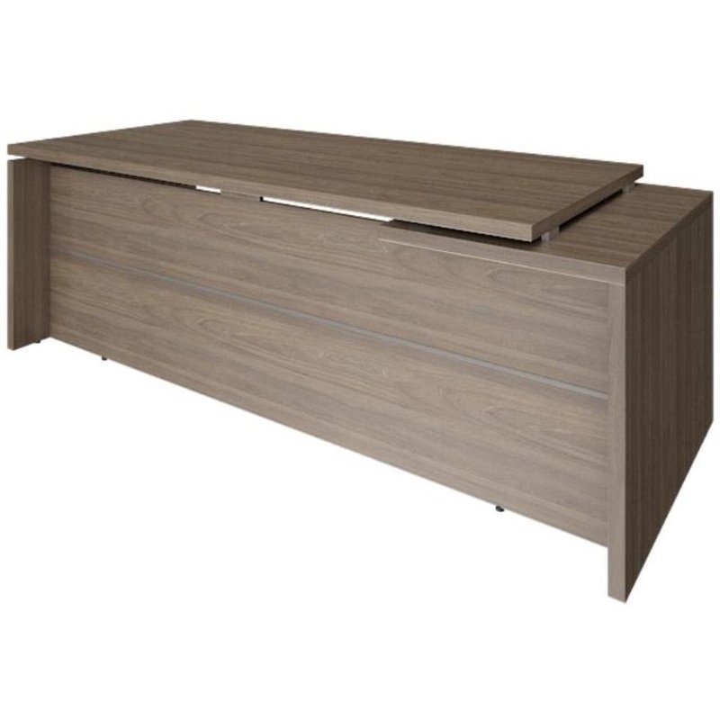 Изображение товара Стол руководителя левый Yalta из ЛДСП с регулировкой опор 2200х900х750 мм