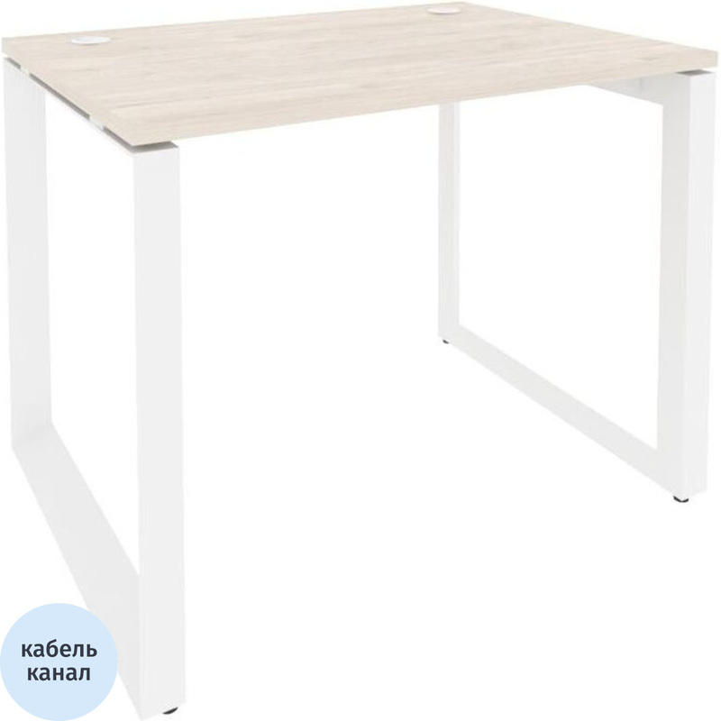 Изображение товара Стол прямой ONIX-О O.MO-SP-1.7 белый 980х720х750 мм в Москве