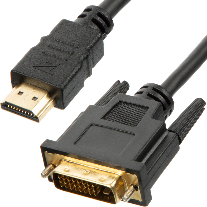 Изображение товара Кабель DVI-HDMI 1.4 1.8м Promega BigTech для передачи аудио и видео