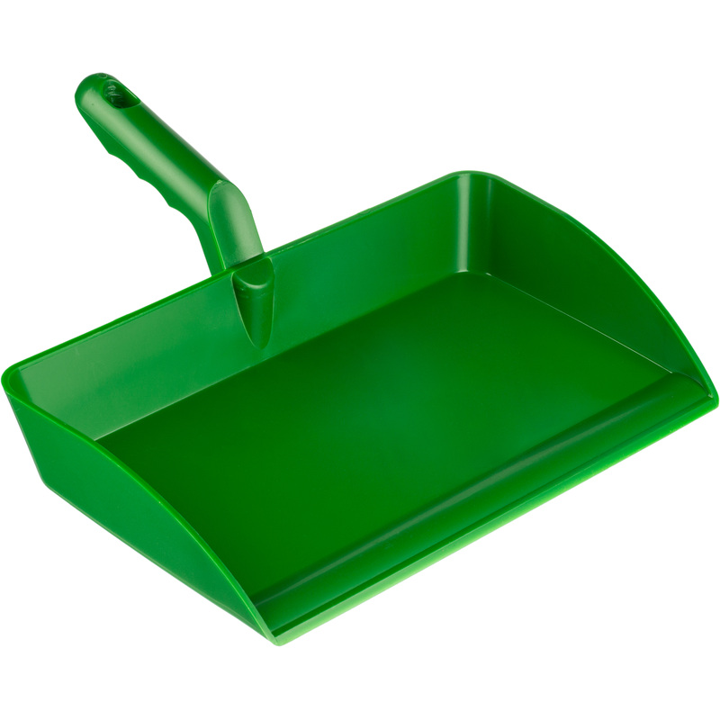 Изображение товара Совок FBK 300x310 мм полипропиленовый зелёный для пищевых производств