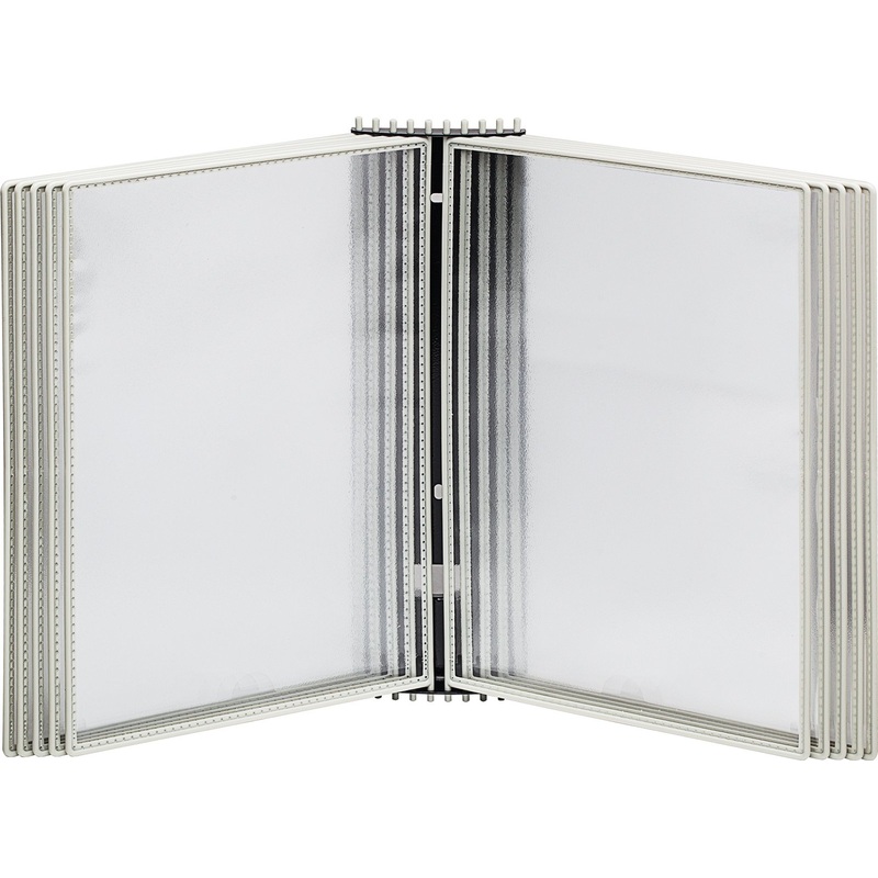 Изображение товара Демосистема настенная Attache А4 10 панелей металлическое основание серый