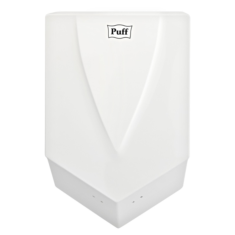 Изображение товара Электросушилка для рук Puff-8802 сенсорная белая настенная