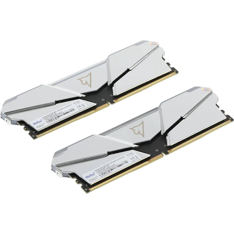 Изображение товара Оперативная память Netac Shadow 16 ГБ NTSRD5P48DP-16S (2x8 ГБ DIMM DDR5)