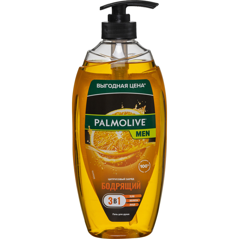 Изображение товара Гель для душа Palmolive Men Бодрящий Цитрусовый заряд 750 мл