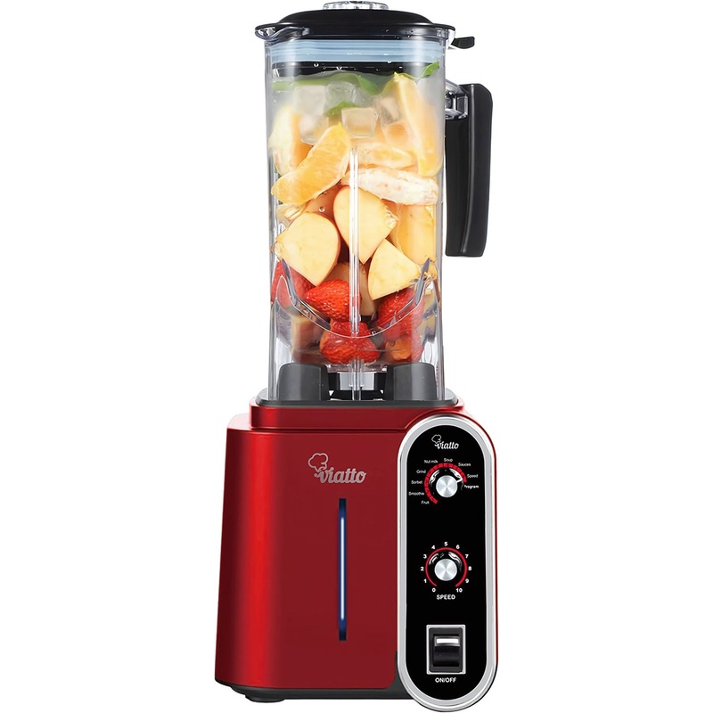 Изображение товара Блендер Viatto VA-BL1899R с 1800 Вт, 6 скоростями и функцией колки льда