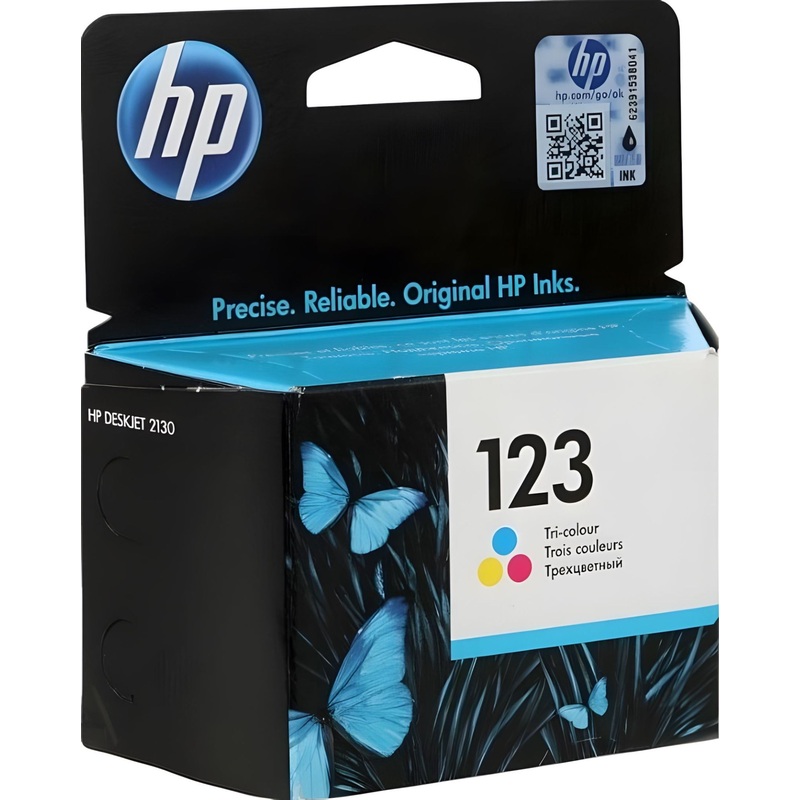Изображение товара Уценка. Картридж струйный HP 123 F6V16AE цветной оригинальный