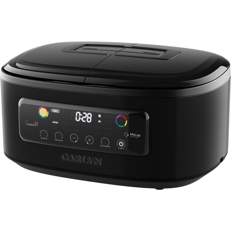Изображение товара Мультиварка Garlyn MR-Duo 10 с 14 программами, антипригарным покрытием и дисплеем