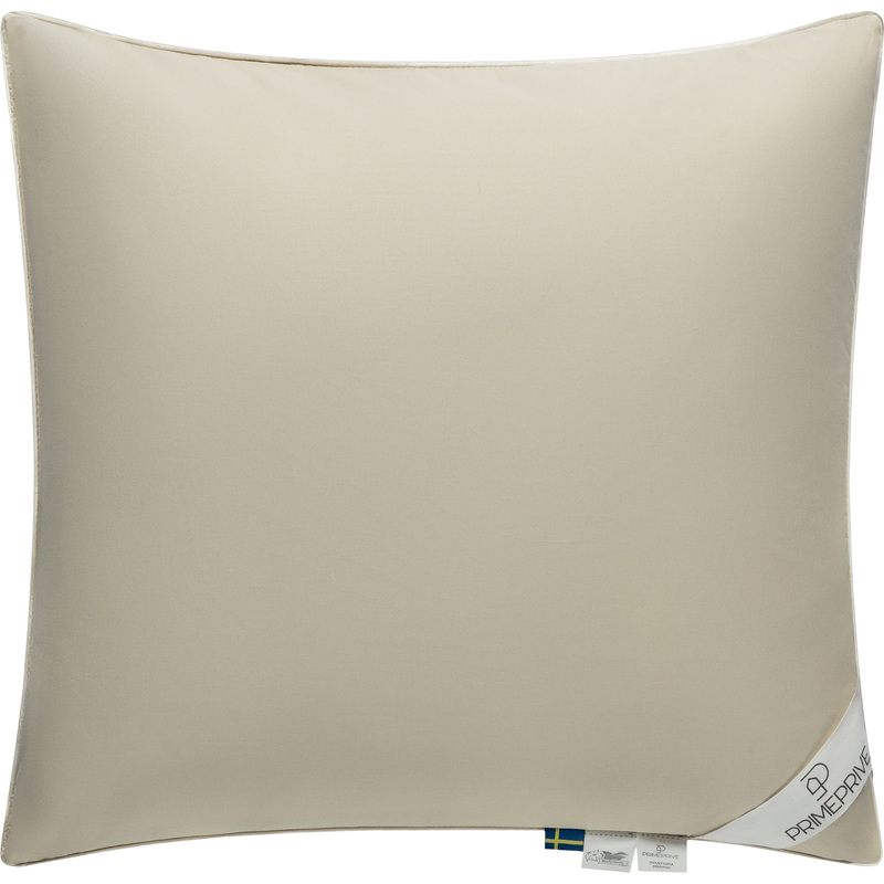 Изображение товара Подушка Prime Prive Camel 70x70 см верблюжья шерсть/хлопок и тик