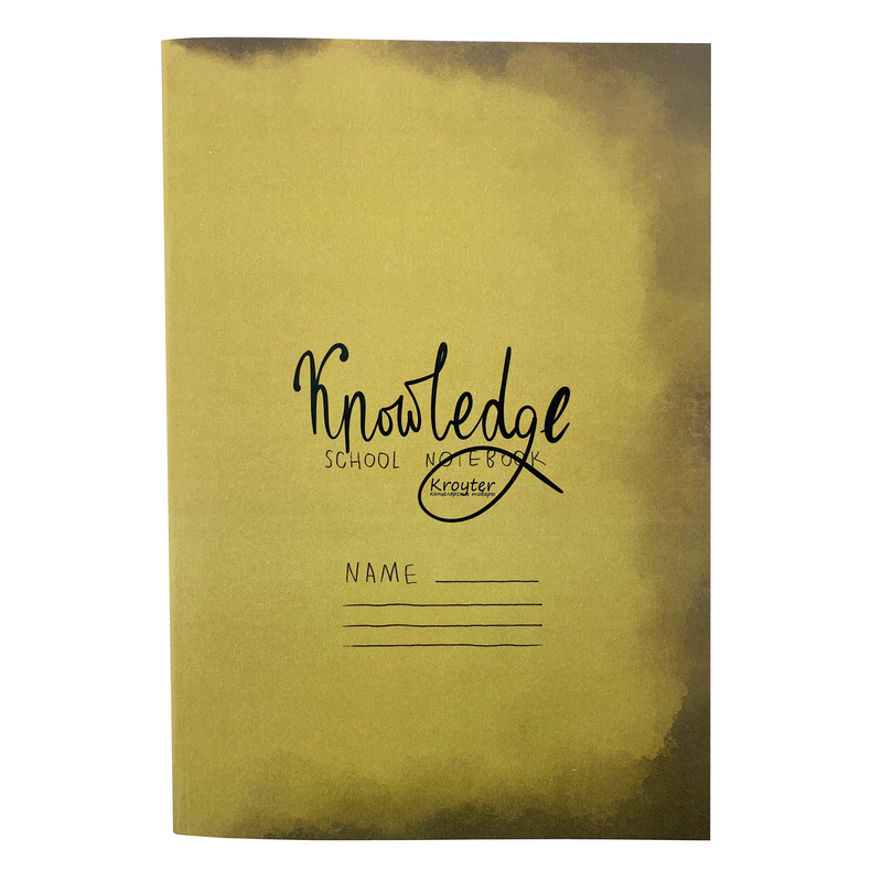 Изображение товара Тетрадь общая Kroyter Школа A4 48 листов в клетку на скрепке с рисунком